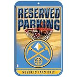 NBA Denver Nuggets 11-by-17 inch Locker Room Sign