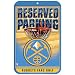 NBA Denver Nuggets 11-by-17 inch Locker Room Sign