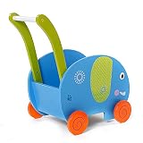 Labebe - Kinder Holz Lauflernhilfe Lauflernwagen (Elefant) - 