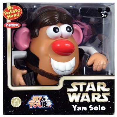 Childrens Toyshop  Toys : Star Wars Mr. Potato Head Yam Solo, Han Solo (Disney Exclusive)