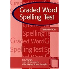 Graded Word Spelling Test: Test Booklet