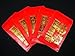 120pcs Self-Adhesive Chinese Lucky Money Red Envelopes Hong Bao for Lunar New Year Wedding Party in 3 Designs