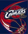 NBA Reflect Plush Throw NBA Team: Cleveland Cavaliers