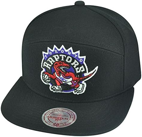 NBA Mitchell Ness Toronto Raptors NG75Z Horizontal Basic Snapback Camper Hat Cap