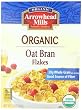 Arrowhead Mills Organic Oat Bran Flakes, 12-Ounce Boxes (Pack of 4)
