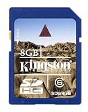 Kingston - Flash memory card - 8 GB - Class 6 - SDHC