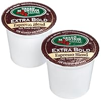 Green Mountain Organic Espresso Extra Bold K-cup for Keurig Brewers, 12-Count Boxes (Pack of 6)