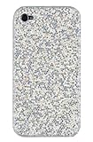 Silver Sparkles Case for Apple iPhone 4 (Fits AT&T & Verizon Models)