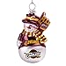 NBA Glitter Snowman Ornament