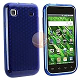 TPU Rubber Skin Case for Samsung i9000 Galaxy S / T959 Vibrant, Clear Dark  ....