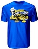 Jimmie Johnson Navy Lowe's 2 Time Championship Shirt