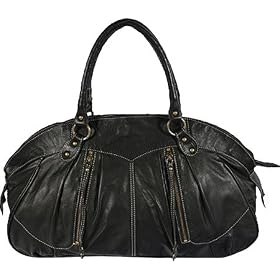 Women's Latico Nappa Top Zip Shoulderbag LG 3010