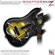 Barbwire Heart Yellow Skin fits Band Hero, Guitar Hero 5 & World Tour Guitars for XBOX 360 & PS3 (GUITAR NOT INCLUDED) by WraptorSkinz