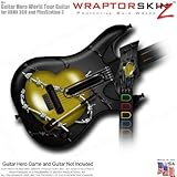 Barbwire Heart Yellow Skin fits Band Hero, Guitar Hero 5 & World Tour Guitars for XBOX 360 & PS3 (GU