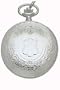 Euro Geneve Sterling Silver 925 Pocket Watch coat of arms