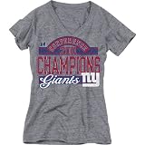 Reebok New York Giants 2011 NFC Conference Champions Women's Country Store Short Sleeve T-Shirt Large
