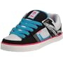 Osiris Women's Libra Skateboarding Shoe,Black/White/Cyan,7