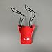 EASTON PRO Catcher's Facemask Throat Guard, Red