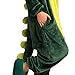 LATH.PIN Unisex Adult Kigurumi Onesie Dragon Dinosaur Pajamas Halloween Costume