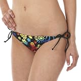 Xhilaration Printed Side-Tie Swim Bottoms - Multicolor