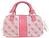 Guess Adelisa Mini Top Handle Satchel Bag, Red