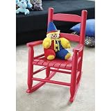Lipper International 555R Child's Rocking Chair, Red
