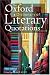 The Oxford Dictionary of Literary Quotations