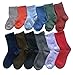 Lian LifeStyle Children 3 or 6 Pairs Cashmere Wool Socks 4 Sizes Random Color