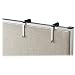 Quartet MCH10 - Cubicle Partition Hangers, Black, 2/Set-QRTMCH10