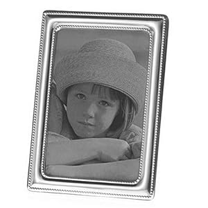 Wallace Sterling Beaded Frame, 4 x 6