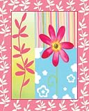 Art4Kids Cabana Patches I Mounted Art Print -16x20