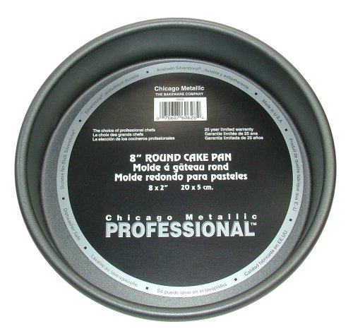 Chicago Metallic Professional 8-Inch Round Cake Pan