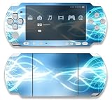 Electric Tribal Decorative Protector Skin Decal Sticker for Sony Playstation PSP 1000 Portable System
