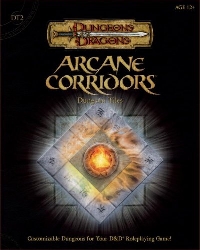 Arcane Corrridors Dungeon Tiles, Set 2 (Dungeons & Dragons Supplement) (No. 2), by Wizards Team