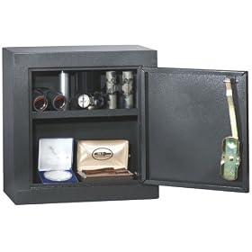 HOMAK HS10003025 Upper Add On Security Cabinet, (fits 8 and 12 Gun Homak Security Cabinets), Silver Vein