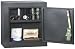 HOMAK HS10003025 Upper Add On Security Cabinet, (fits 8 and 12 Gun Homak Security Cabinets), Silver Vein