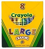 Crayola 8ct Large Crayons Tuck Box