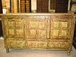 Chakra Carved Rustic Furniture Wooden Sideboard India