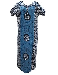 From Amazon.com. Click for details:
 Apparel: Cerulean Blue Batik Print Cotton Caftan Dress Long Maxi Kaftan L / M - mogulinterior Apparel: Cerulean Blue Batik Print Cotton Caftan Dress Long Maxi Kaftan L / M - mogulinterior
