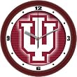 Indiana Hoosiers Suntime 12" Dimension Glass Crystal Wall Clock - NCAA College Athletics