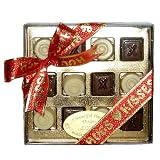 Sugar Free X's & O's Belgian Chocolates - 12pc Box