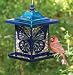 Homestead The Monarch Electric Blue Bird Feeder