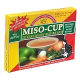 Review Miso-Cup  / Miso-Cup Original Golden Vegetable Soup, 4-Count Boxes (Pack of 12)