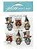 Jolee's Boutique Dimensional Stickers, Glitter Skulls