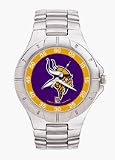 Minnesota Vikings NFL Men's Pro II Watch with Stainless Steel Bracelet