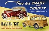 Advertisement for American Bantam Cars, Art Poster, size 20