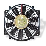 Flex-a-lite 108 Black 10 Trimline Electric Fan (reversible) by Flex-a-lite