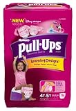 Pull-Ups Training Pants with Learning Designs, Girls, 4T-5T, Jumbo 19 ea