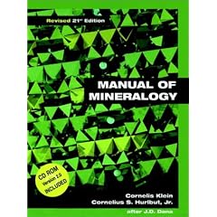 Manual of Mineralogy