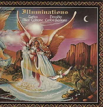 ALICE COLTRANE & CARLOS SANTANA - Illuminations (QUADRAPHONIC) - 33T